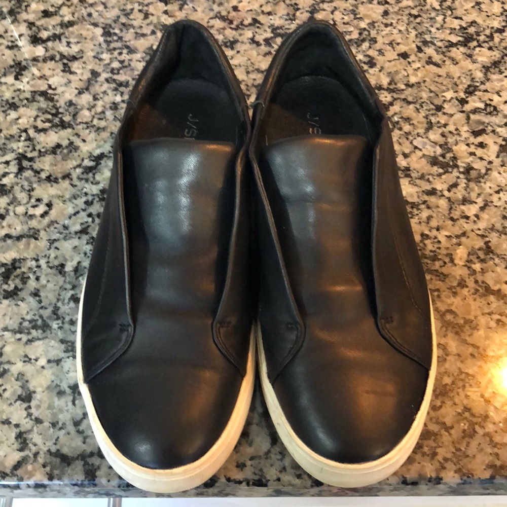Leather Slip on sneakers